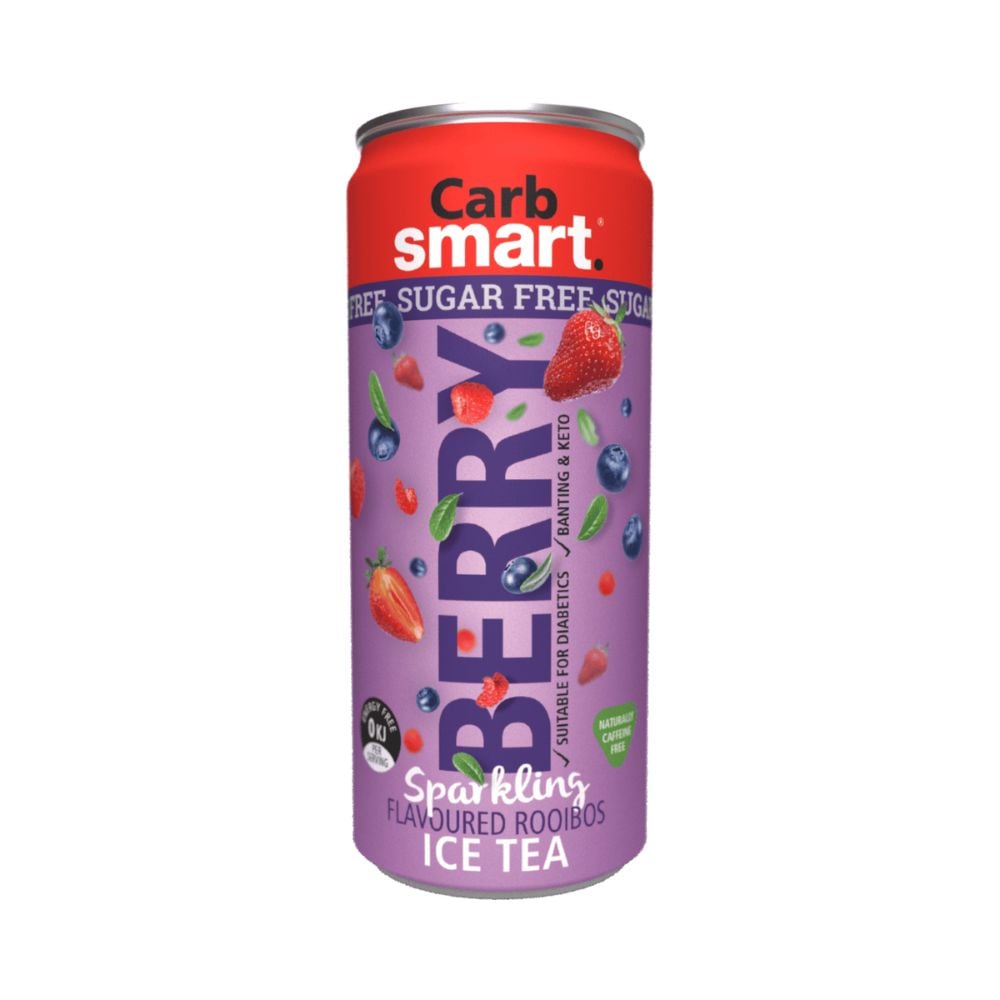 Carbsmart - Sparkling Rooibos Ice Tea Berry 300ml