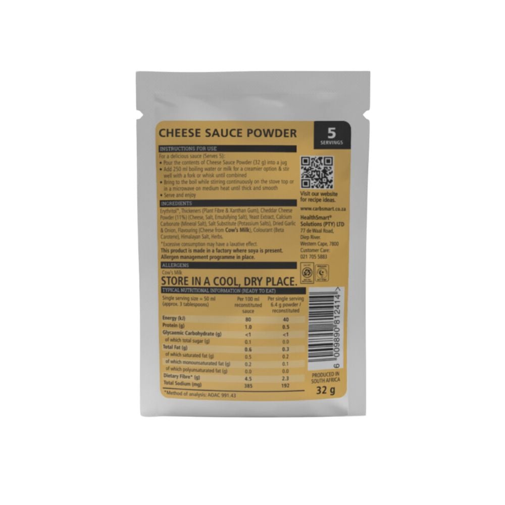 Carbsmart - Cheese Sauce Powder 32g