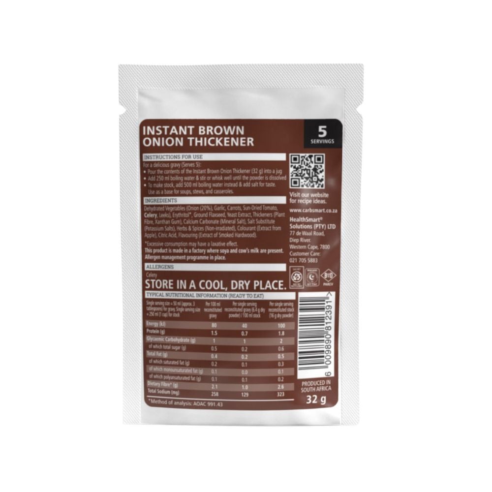 Carbsmart - Instant Brown Onion Thickener 32g