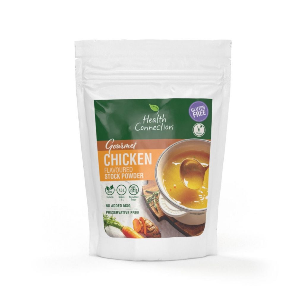 Health Connection - Gourmet Chicken Flavoured Stock Powder 150g