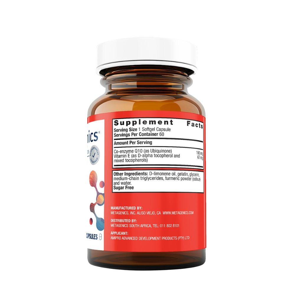Metagenics - CoQ10 ST 100mg 60s