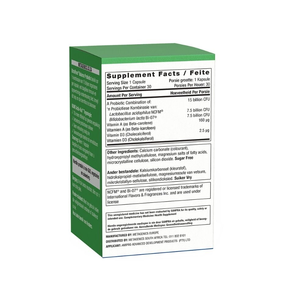 Metagenics - UltraFlora Balance Probiotic 30s