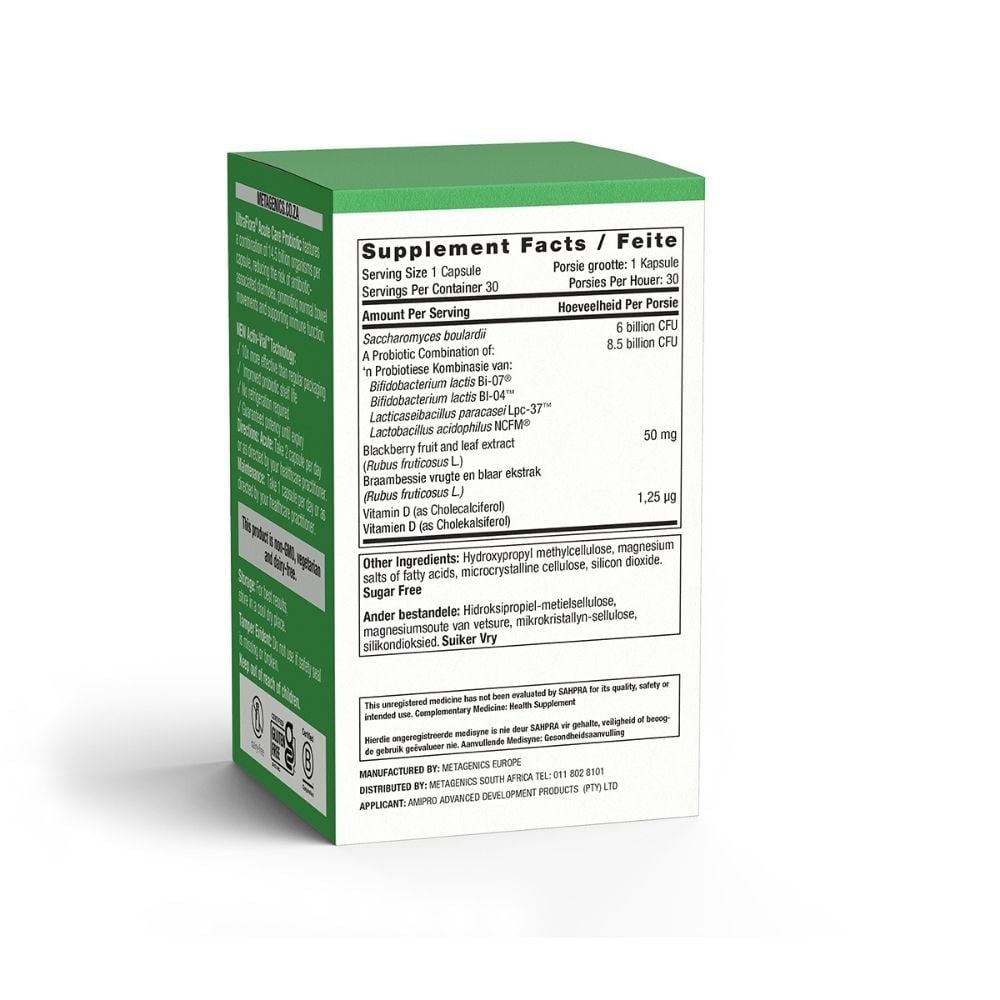 Metagenics - UltraFlora Acute Care Probiotic 30s