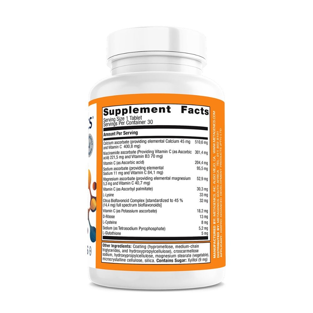 Metagenics - Ultra Potent-C Vitamin C 1000 Tablets 30s