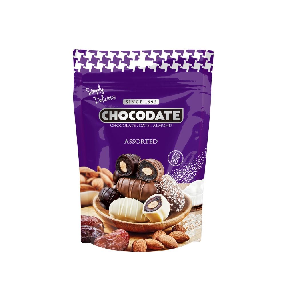 Chocodate -Date Assorted Chocolate Covered 70g