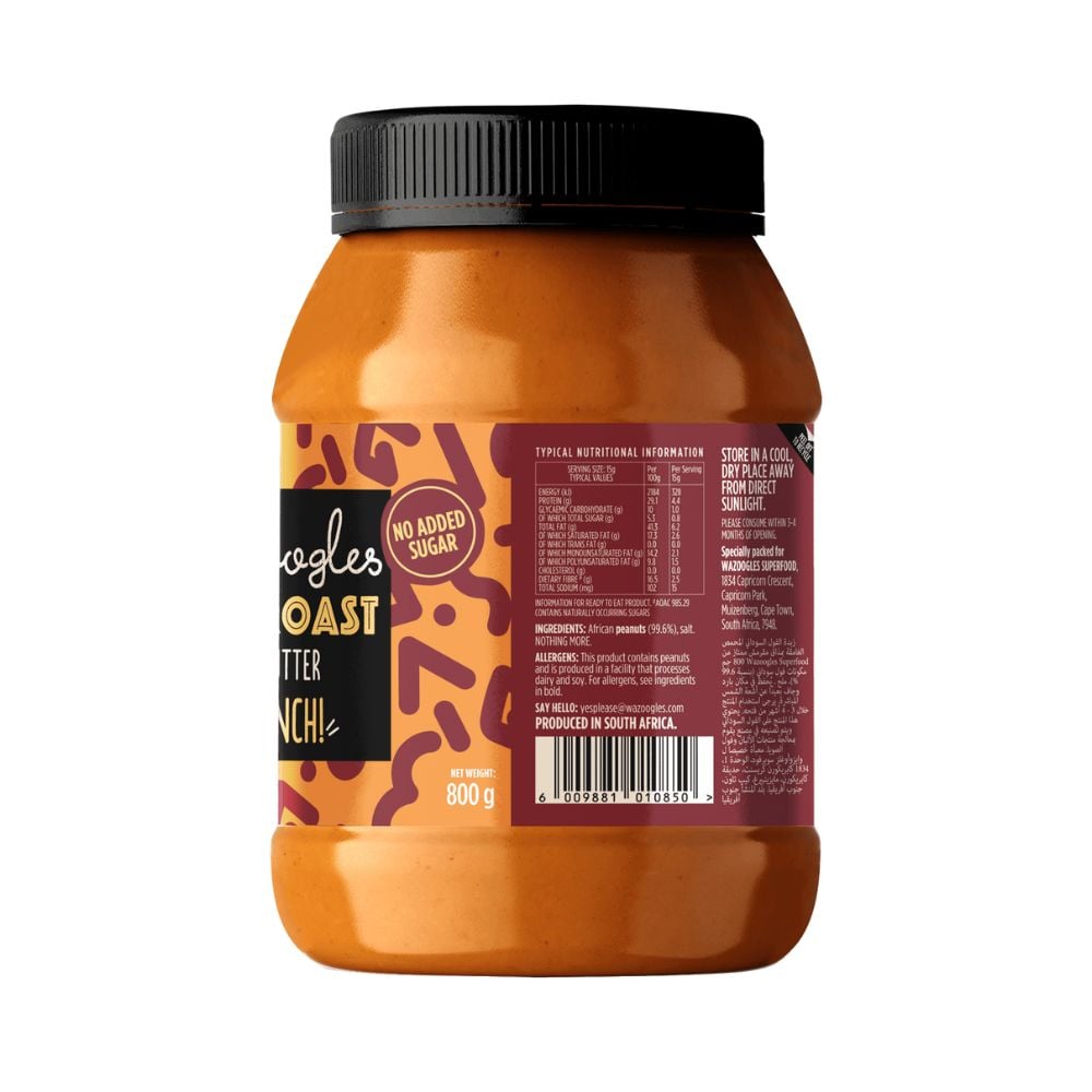 Wazoogles - Peanut Butter Dark Roast Crunch 800g