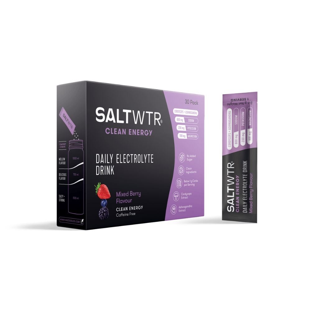 SALTWTR - Electrolytes Mixed Berry Clean Energy Hydration30s