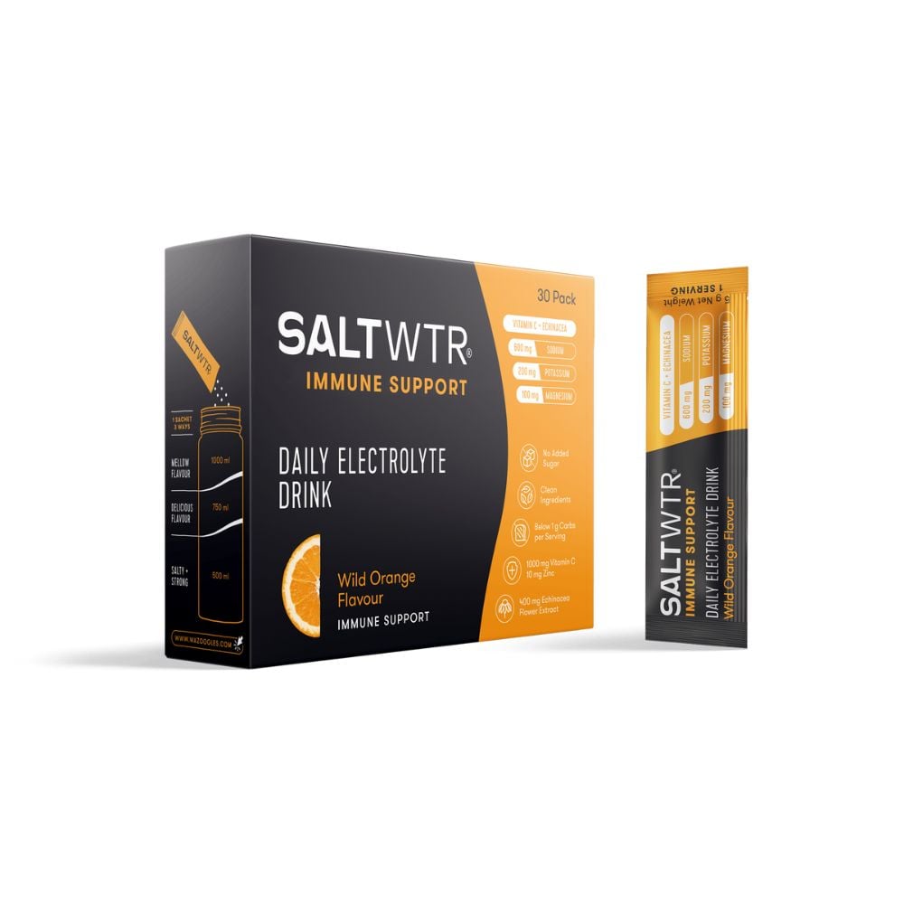 SALTWTR - Electrolytes Wild Orange Immune Support 30s