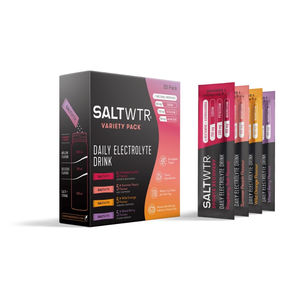 SALTWTR - Electrolytes Variety Pack Clean Hydration 20s