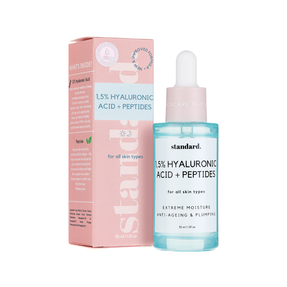 Standard Beauty - Hyaluronic Acid Serum 1.5% with Peptides 30ml