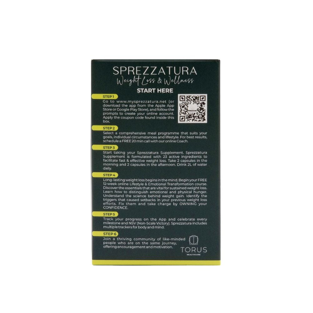 Sprezzatura - Weight Loss 1 month pack