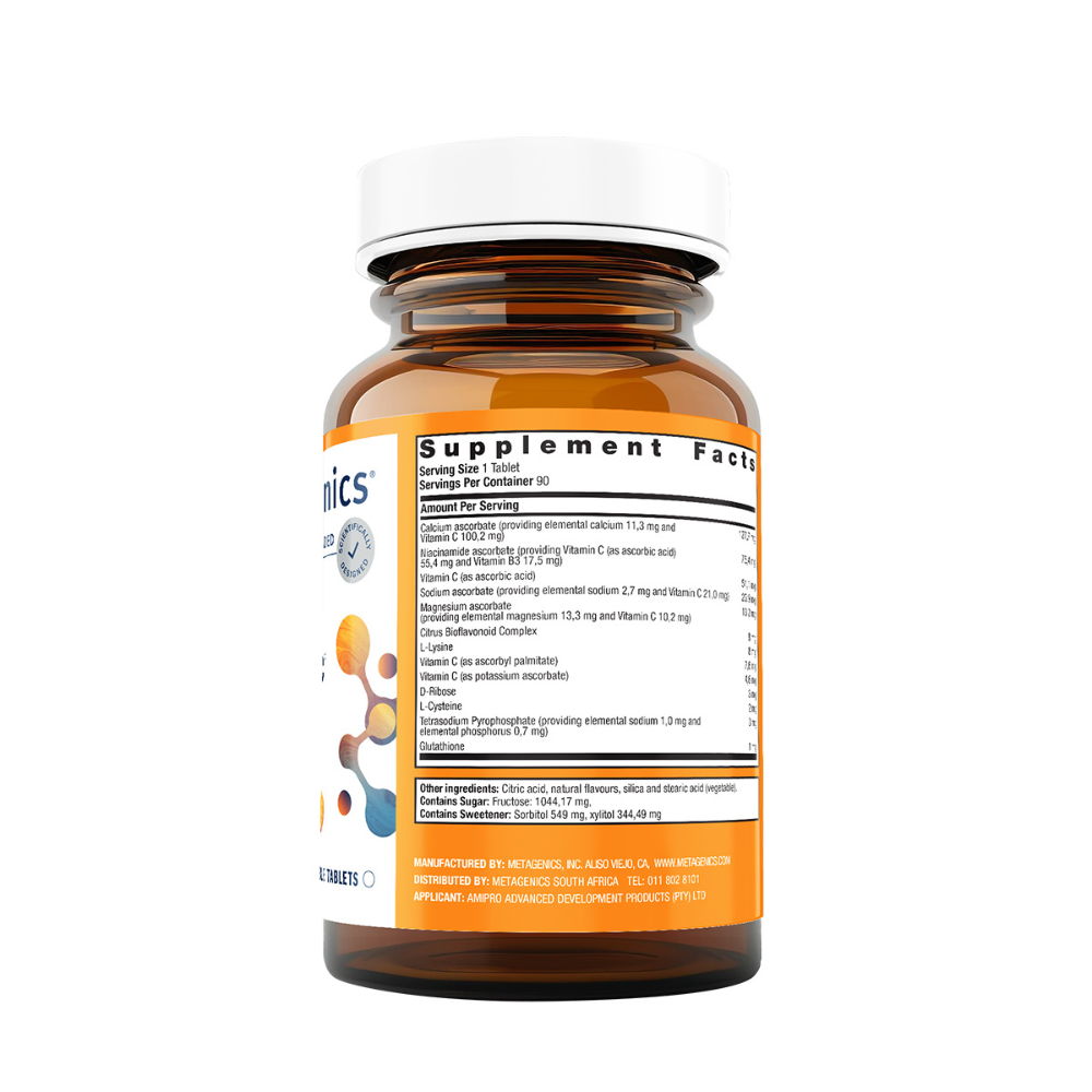 Metagenics - Ultra Potent C Chewable Tablets 90s