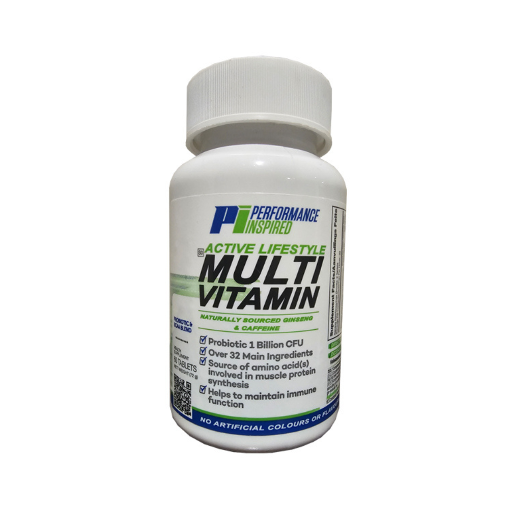 Performance Inspired Nutrition - Active Lifestyle Multivitamin 60s