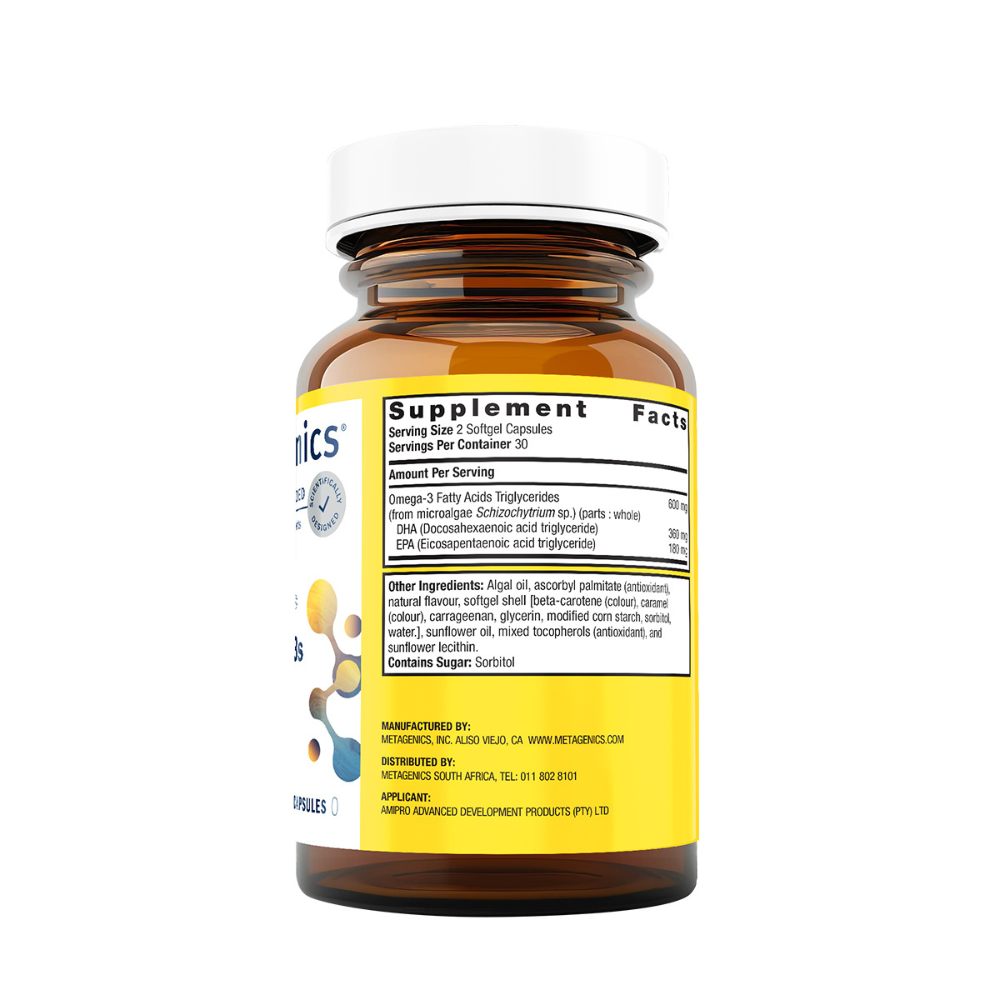 Metagenics - OmegaGenics EPA DHA 300 Algae 60s