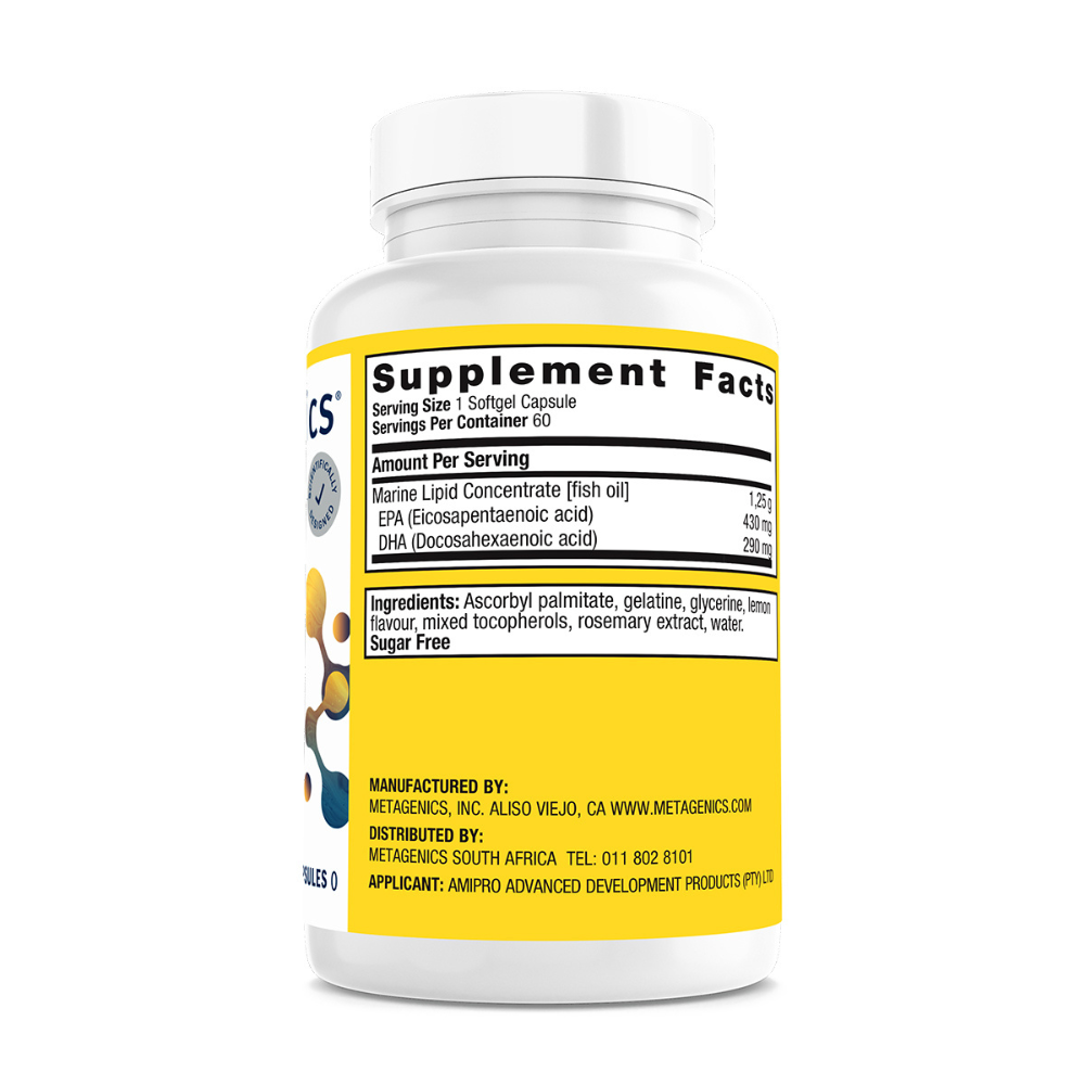 Metagenics - OmegaGenics Fish Oil EPA-DHA 720mg 60s