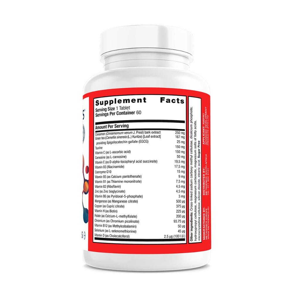 Metagenics - Metaglycemx 60s