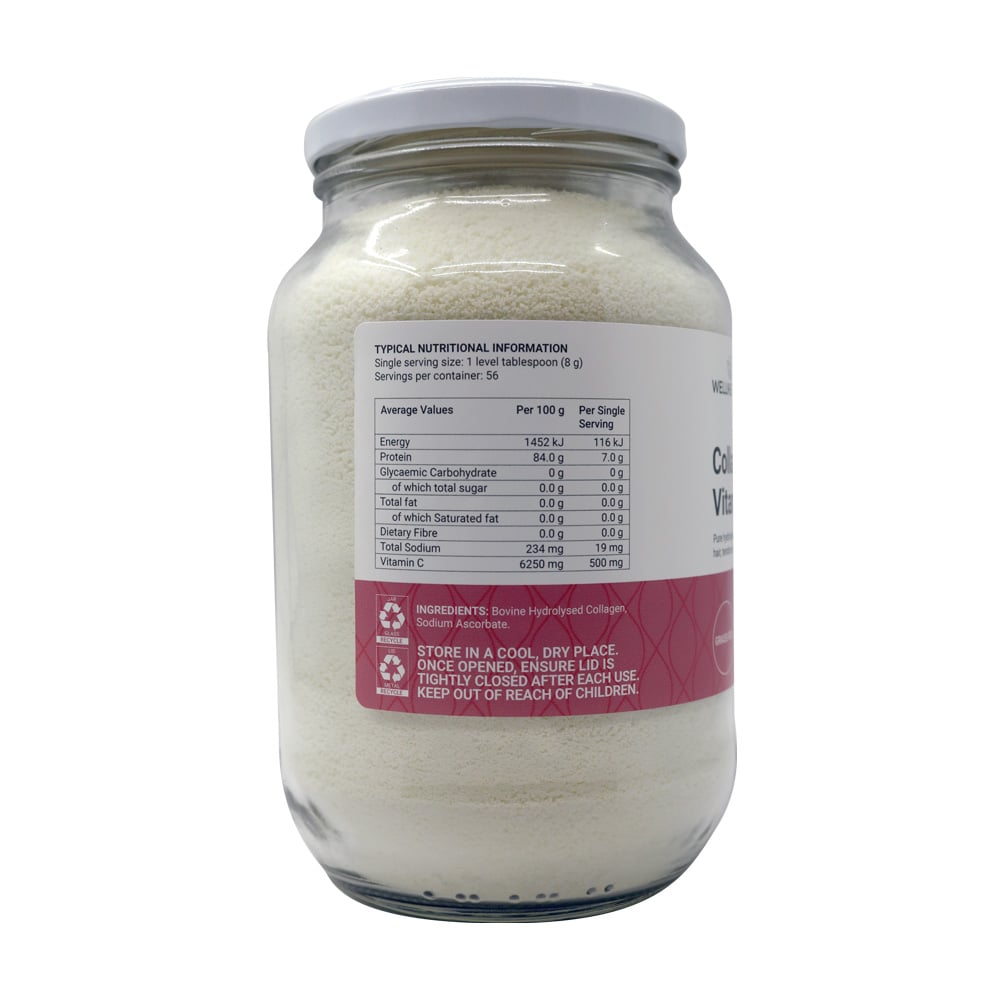 Wellness - Collagen + Vitamin C 450g
