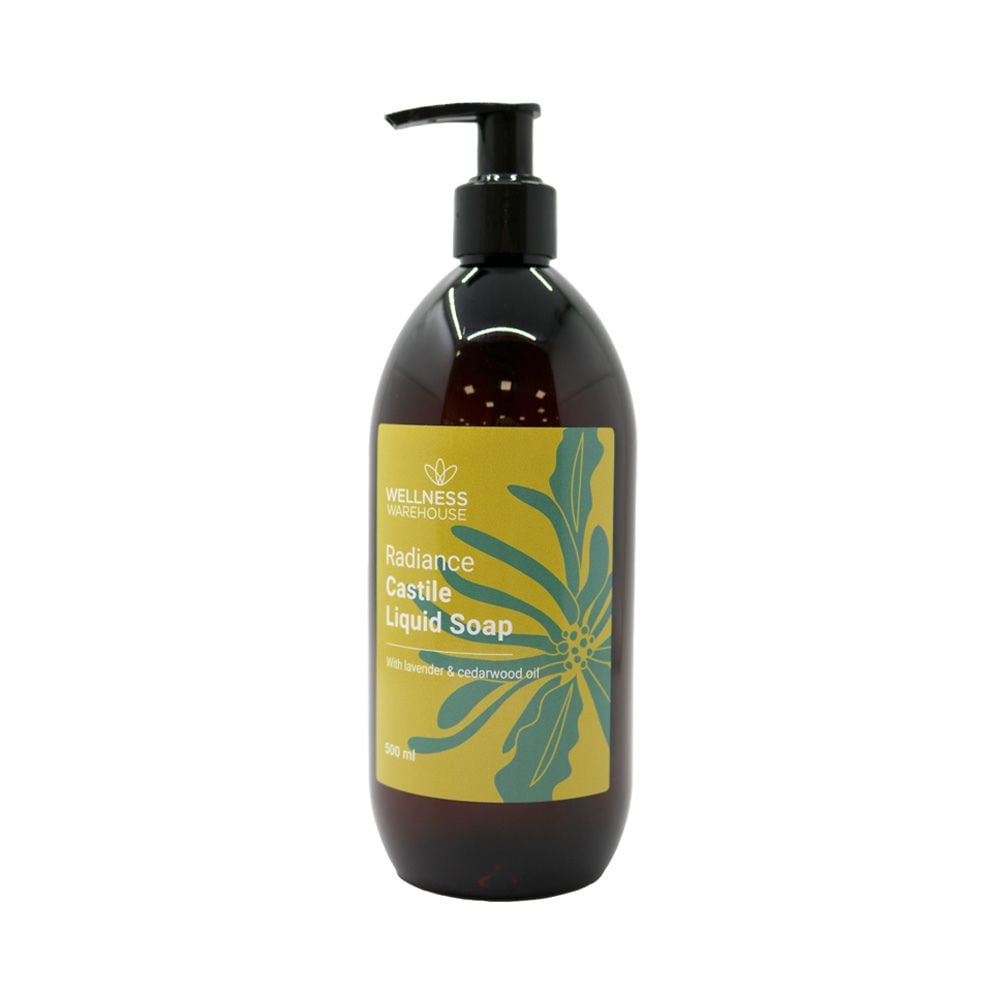 Wellness – Radiance Castile Liquid Soap Lavender & Cedarwood 500ml