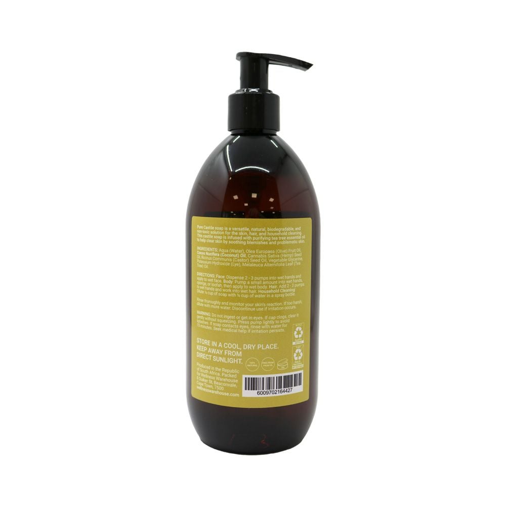 Wellness – Radiance Castile Liquid Soap Tea Tree 500ml