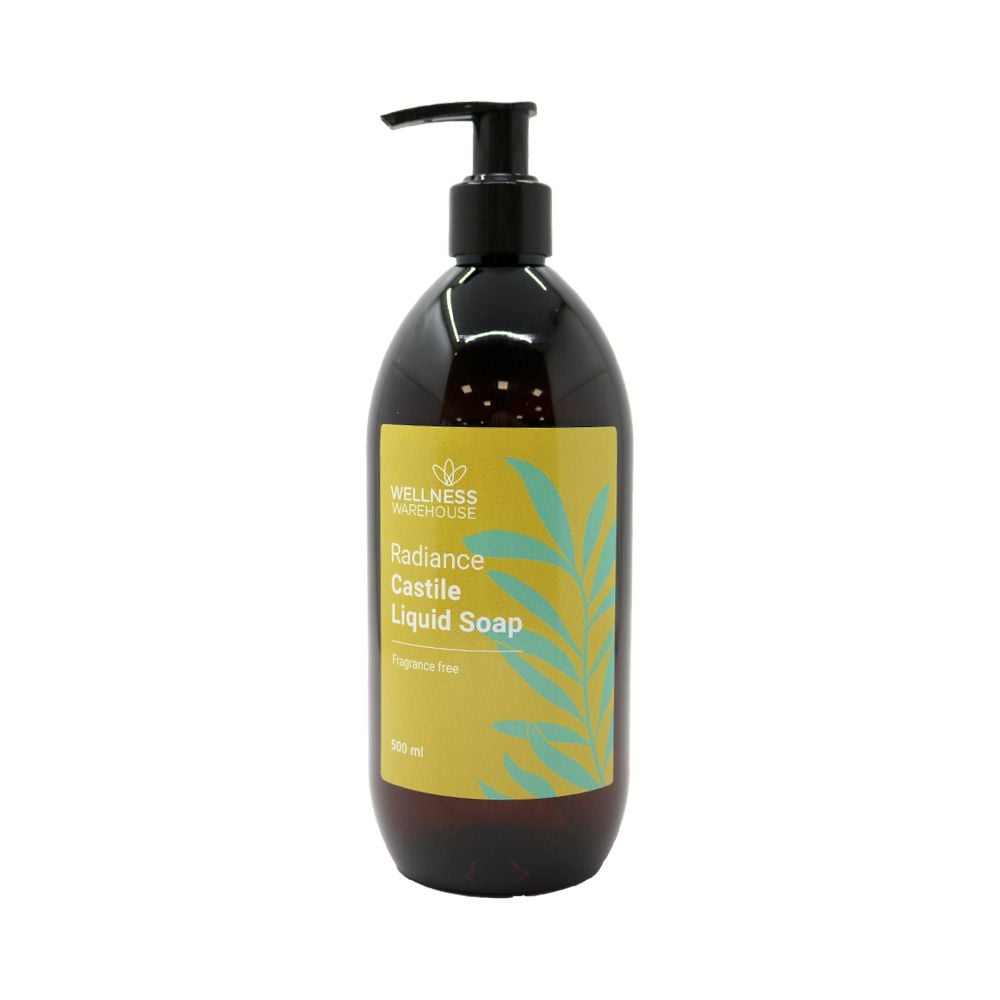 Wellness – Radiance Castile Liquid Soap Fragrance Free 500ml