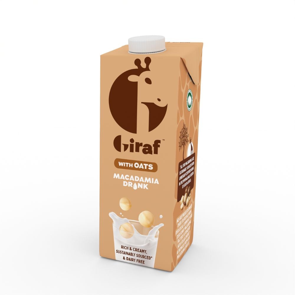 Giraf - Macadamia Oat Milk 1lt