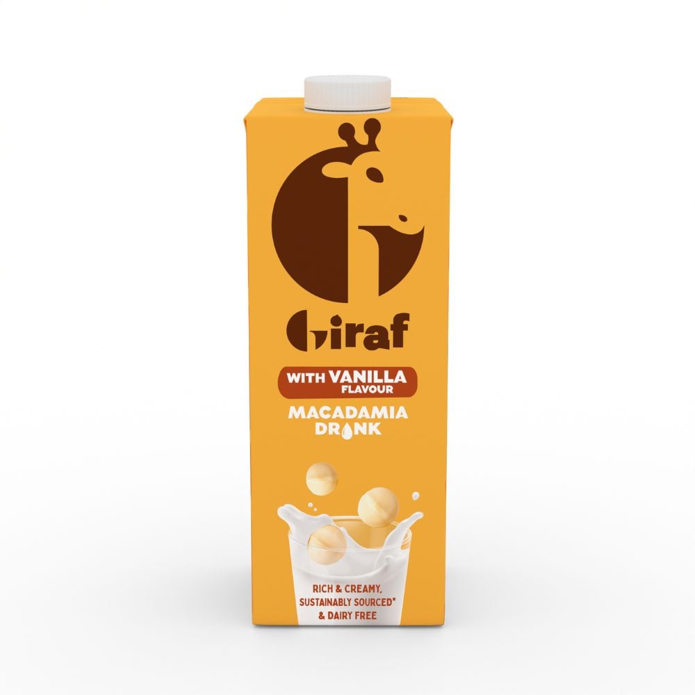 Giraf - Macadamia Milk Vanilla 1lt