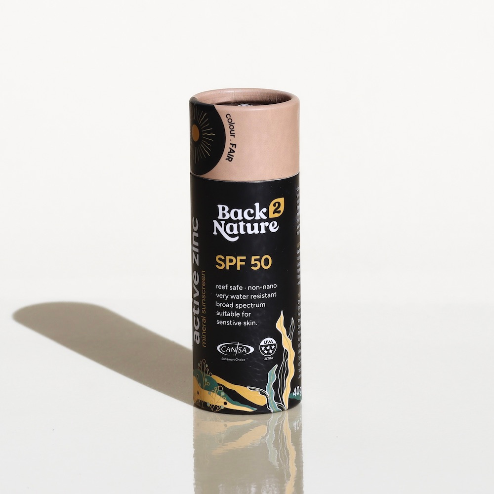 Back 2 Nature - Active Zinc SPF 50 Fair 40g