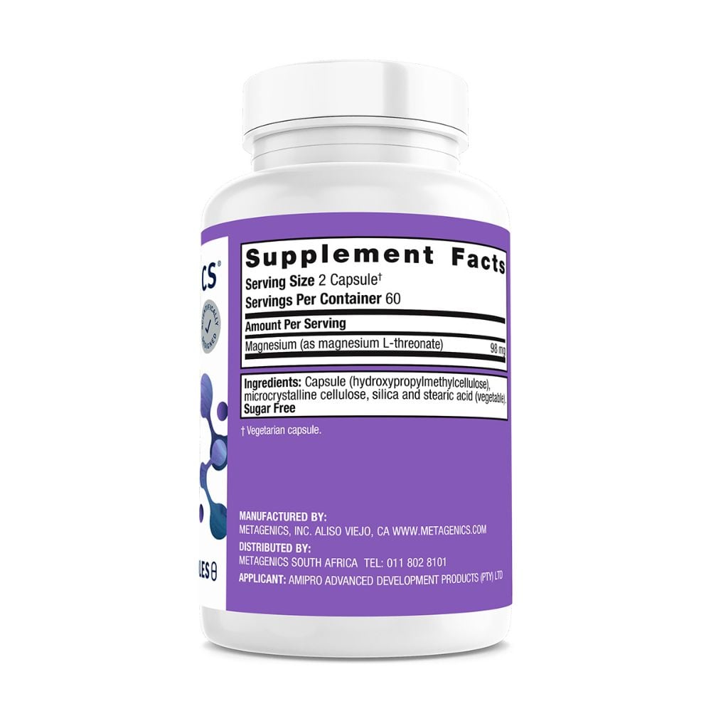 Metagenics - Mag L-Threonate 120s