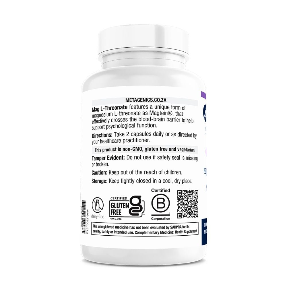 Metagenics - Mag L-Threonate 120s