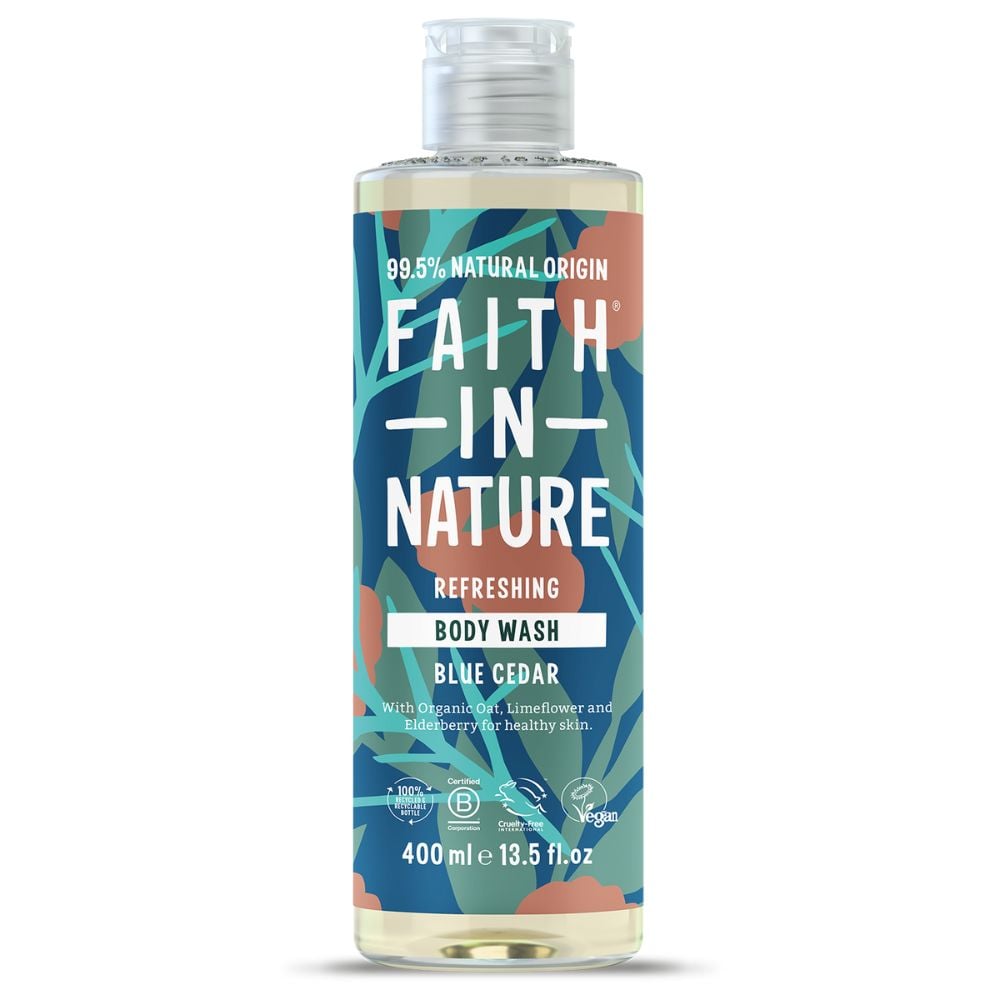 Faith in Nature - Body Wash Blue Cedar 400ml