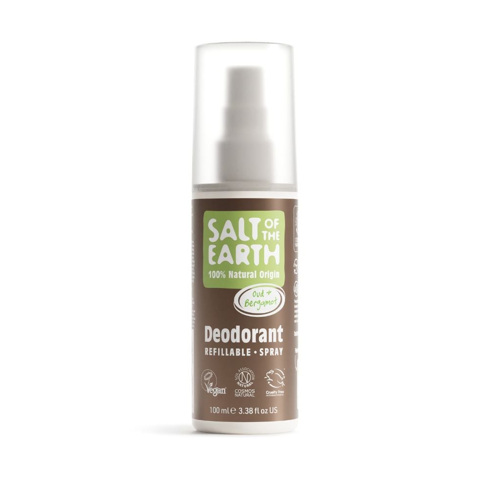 Salt Of The Earth - Deodorant Spray Oud & Bergamot 100ml