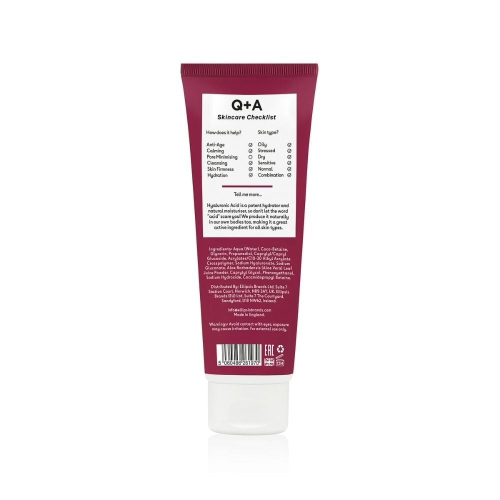Q & A - Hyaluronic Acid Gel Cleanser 125ml