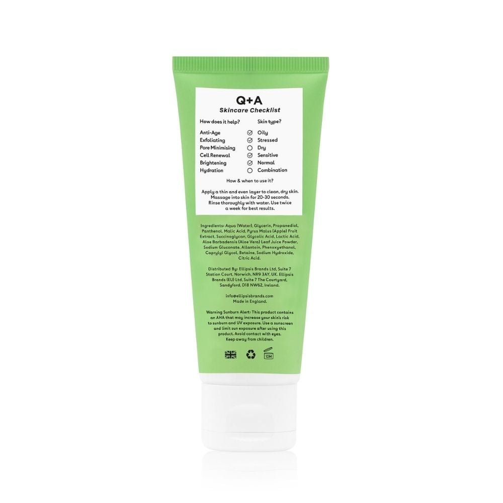 Q & A - Apple AHA Exfoliating Cleanser 75ml