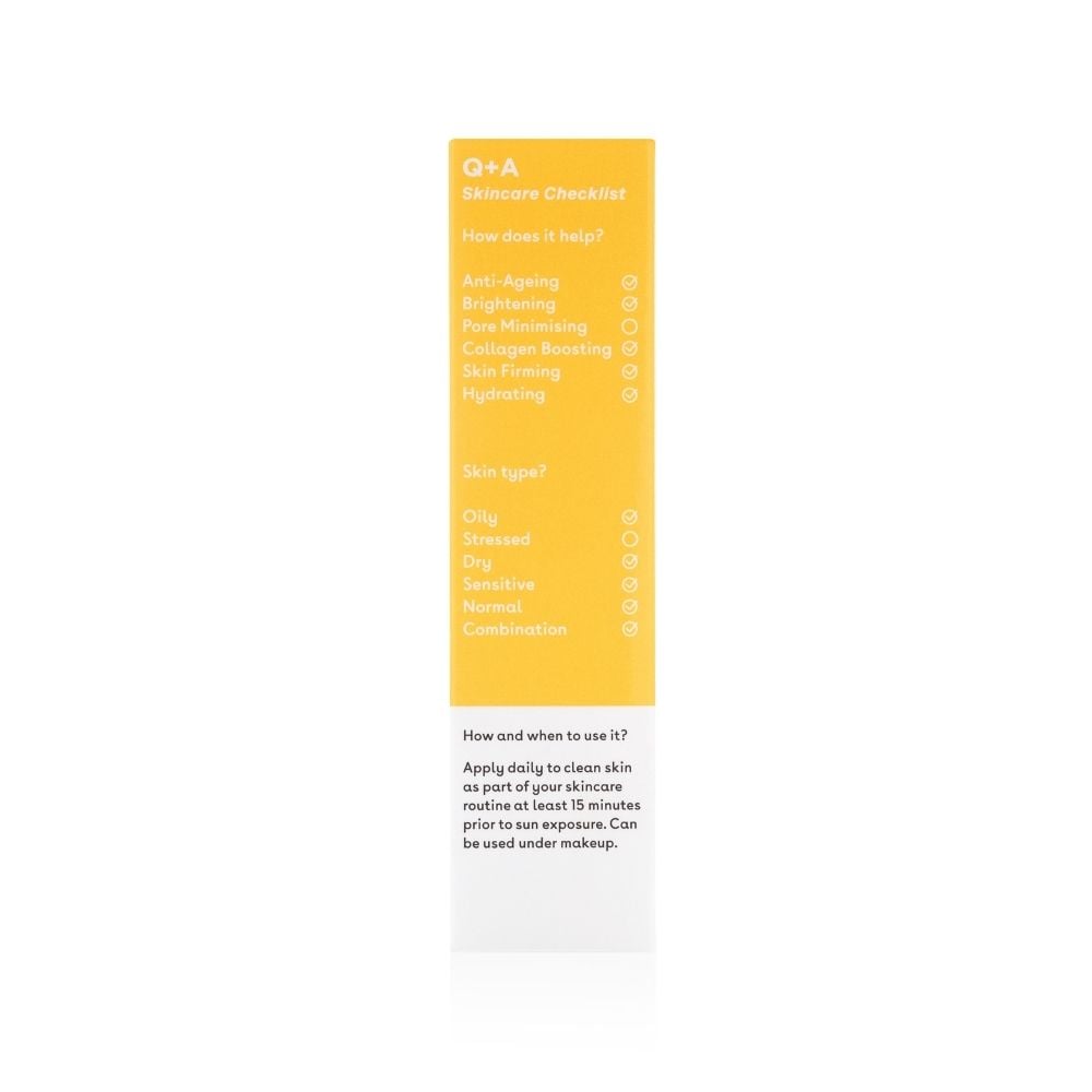 Q & A - Peptide SPF50 Anti-Ageing Facial Sunscreen 50ml