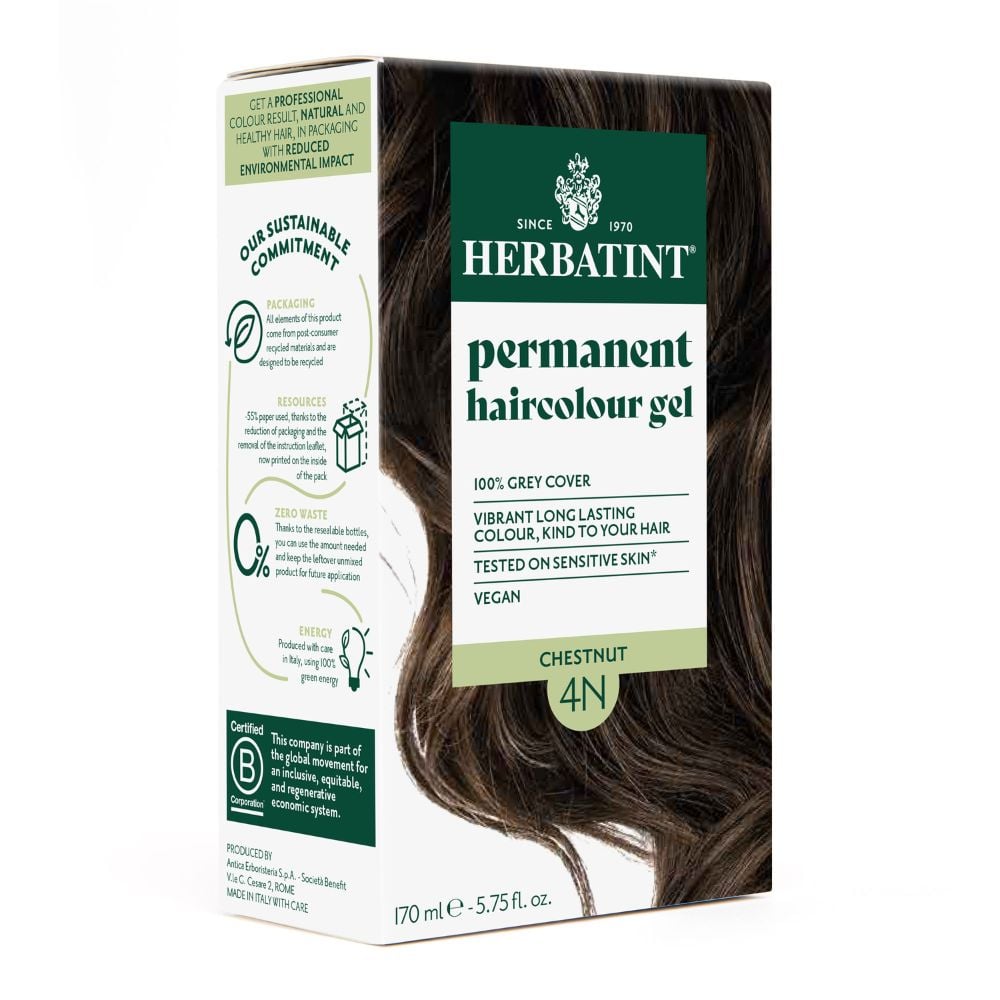 Herbatint - Hair Colour Chenstnut 4N 170ml