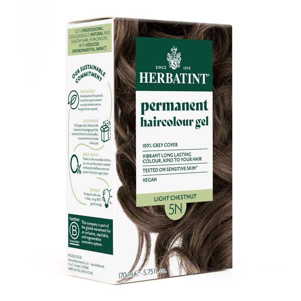 Herbatint - Hair Colour Light Chenstnut 5N 170ml