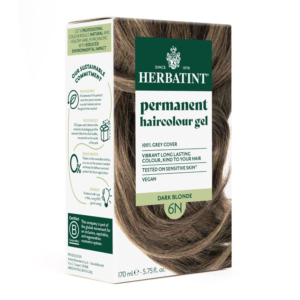 Herbatint - Hair Colour Dark Blonde 6N 170ml