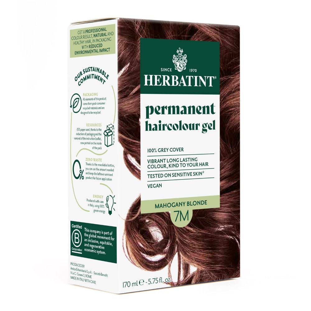 Herbatint - Hair Colour Mahogany Blonde 7M 170ml