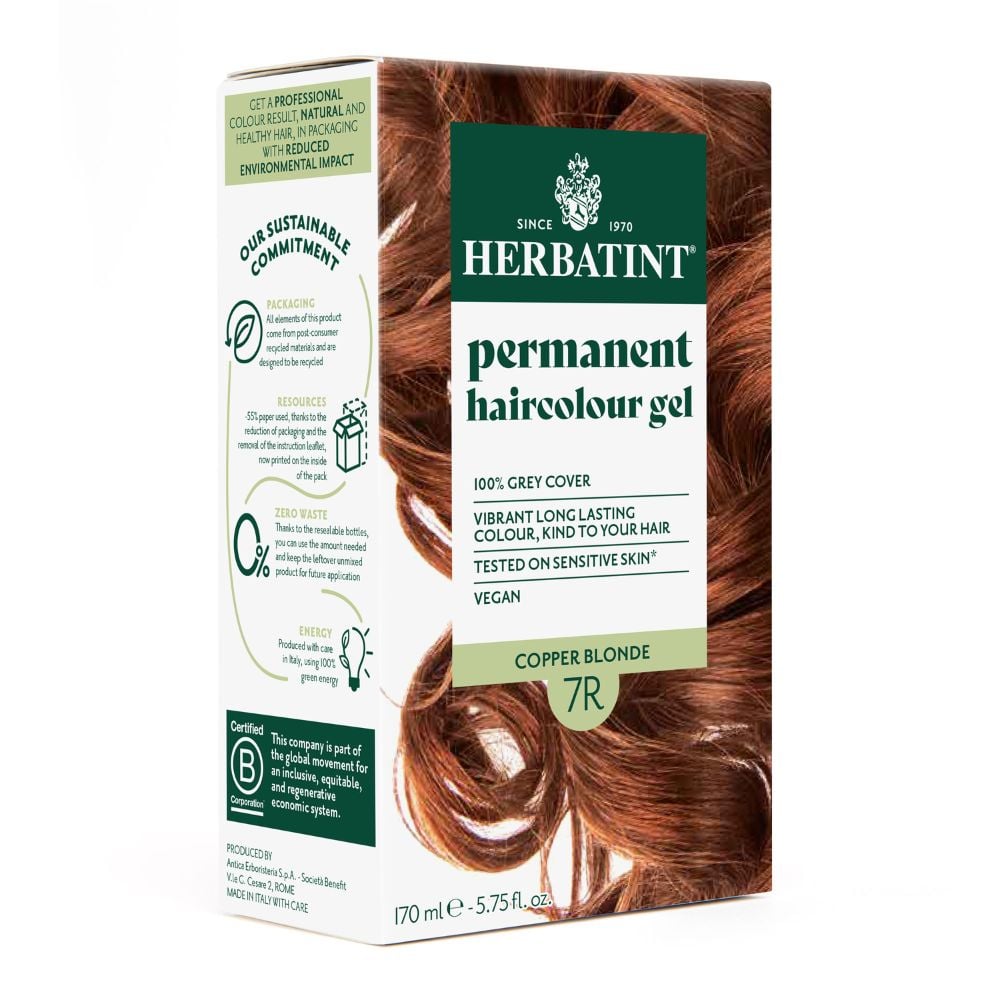 Herbatint - Hair Colour Copper Blonde 7R 170ml