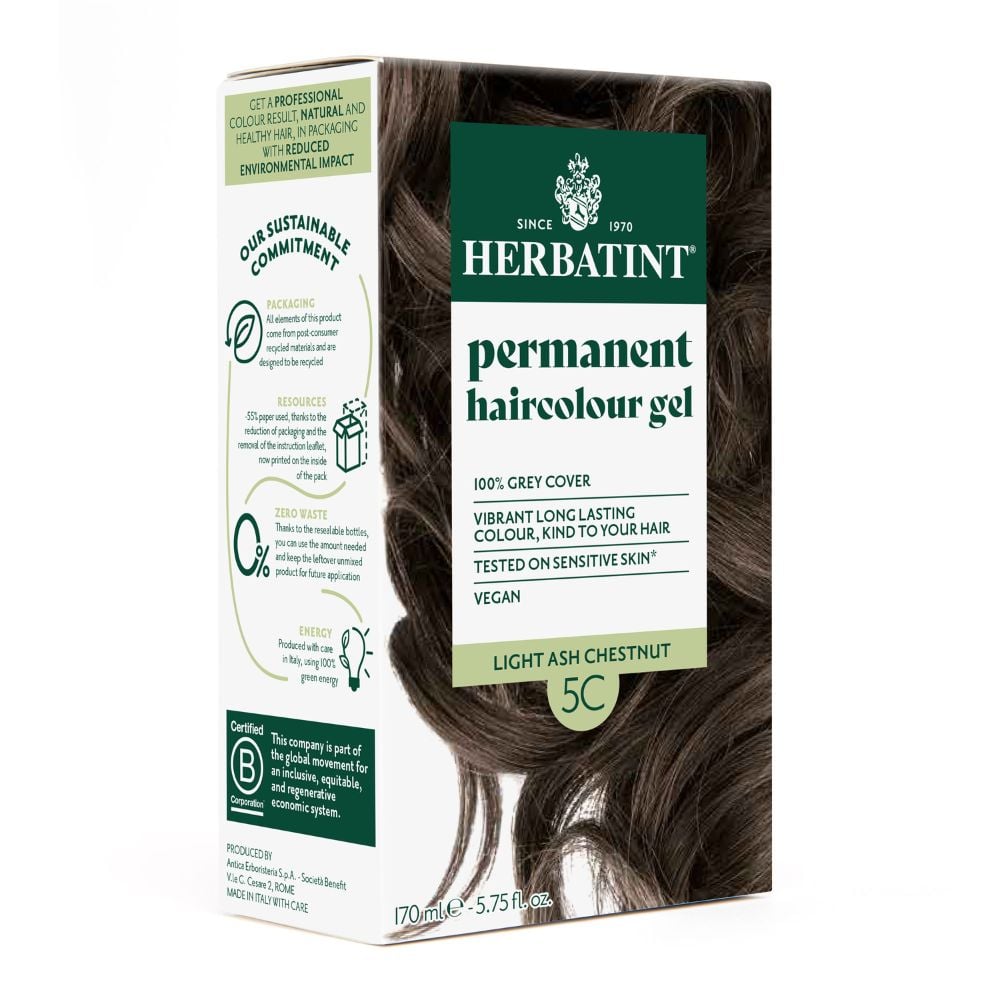 Herbatint - Hair Colour Light Ash Chestnut 5C 170ml