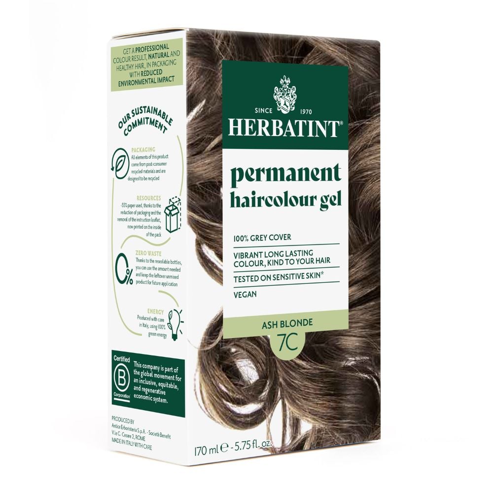 Herbatint - Hair Colour Ash Blonde 7C 170ml