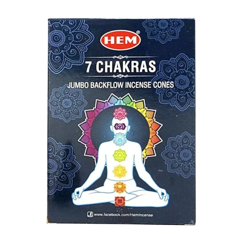 HEM - Incense Cones 7 Chakras 20s