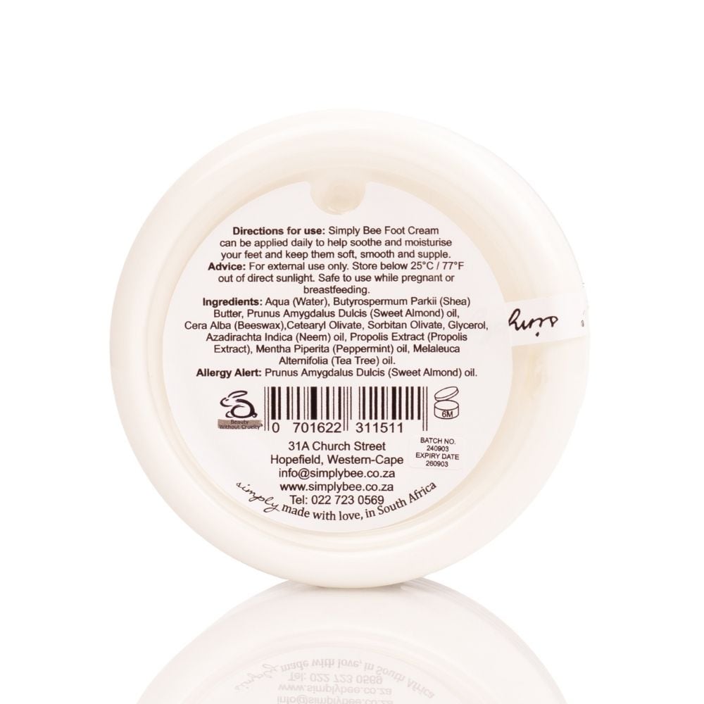 Simply Bee - Foot Cream 125ml