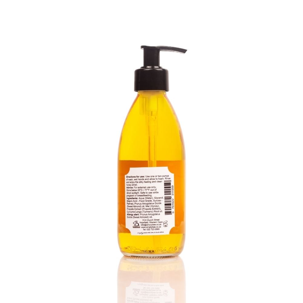 Simply Bee - Hand & Body Wash Honey Glass 250ml