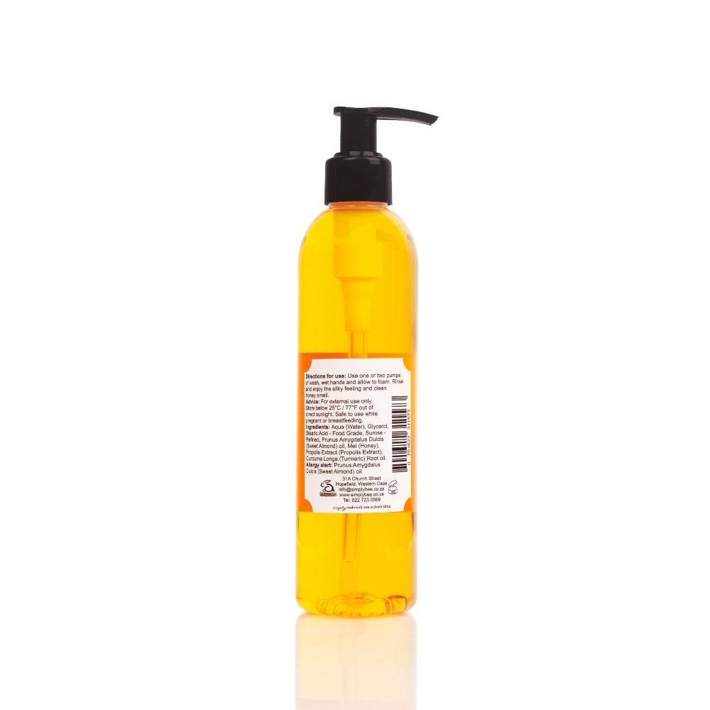 Simply Bee - Hand & Body Wash Honey Plastic 250ml