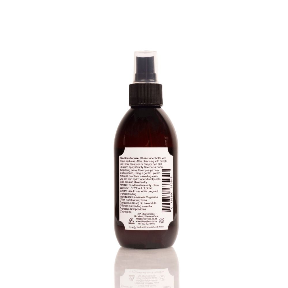 Simply Bee - Facial Toner Rose & Witch Hazel 200ml