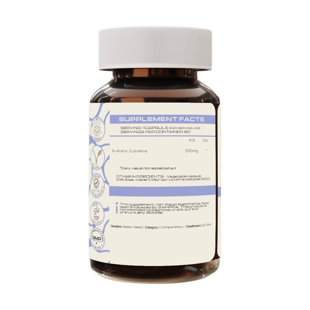 PrimeSelf - NAC (N-Acetyl-Cysteine) 60s