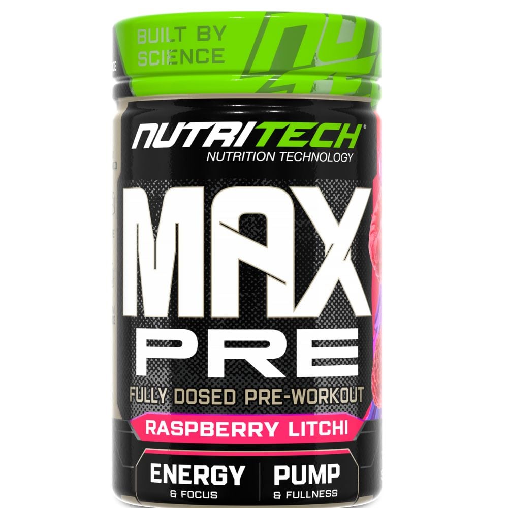 Nutritech - Max Pre Rasberry Litchi 450g