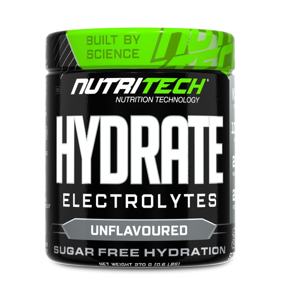 Nutritech - Hydrate Electrolytes Unflavoured 270g