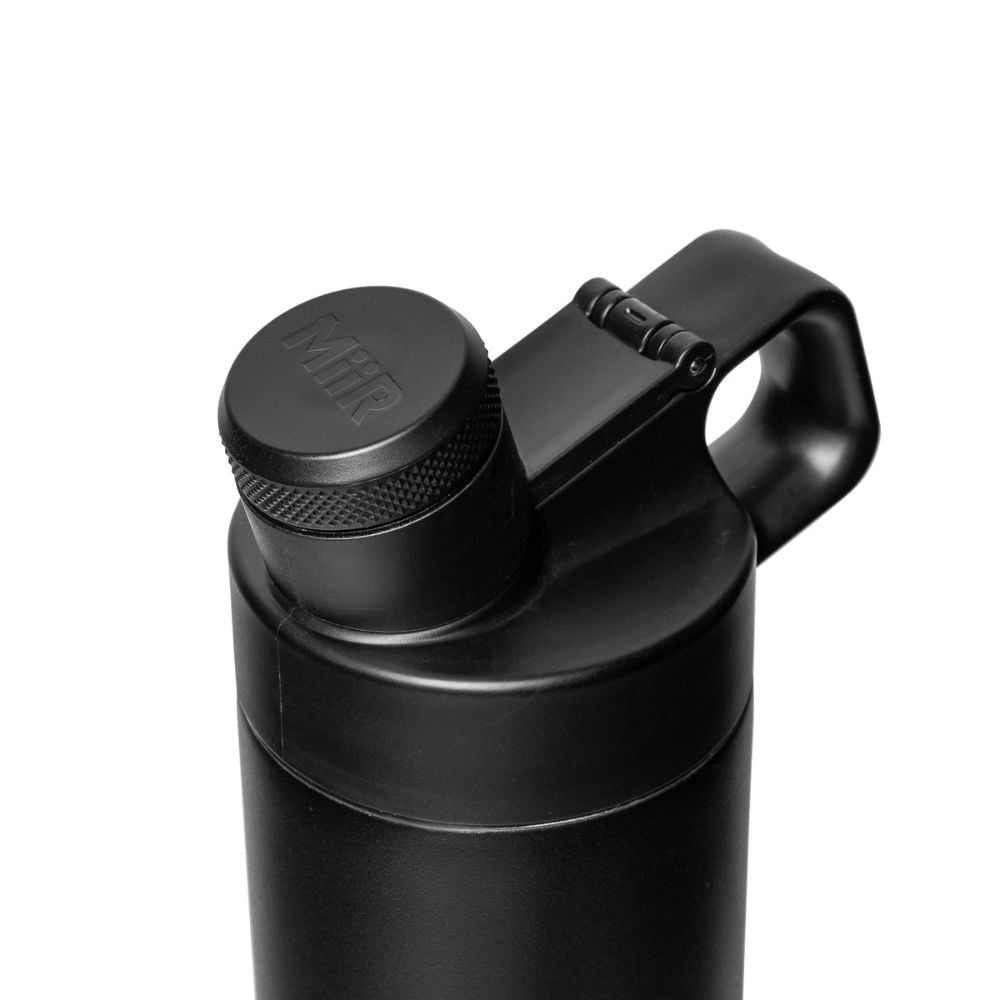 Wellness - Hydration Bottle Chug Lid Black